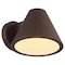 Access Lighting Tortuga, Outdoor LED Turtle Friendly Wall Mount, Bronze Finish, Frosted TL-20365LEDDMG-BRZ/FST - alternate 5